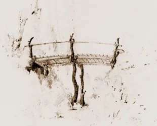 Knüppelholz Bridge, Design by Persius for the Klein-Glienicke Park